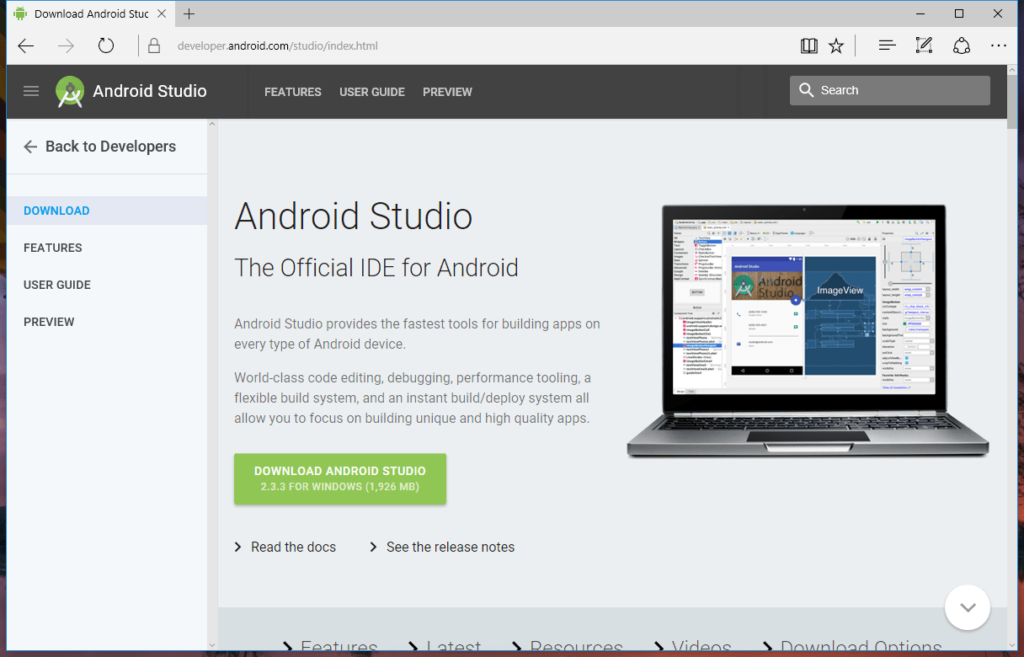 Android Studio Setup Download For Windows 7 32 Bit